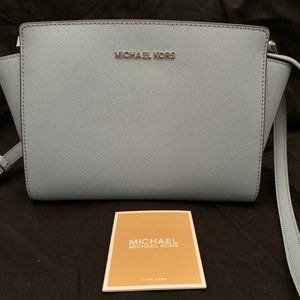 Baby Blue Michael Kors Cross Body